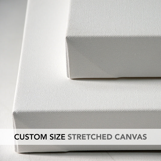 White Stretched Canvases