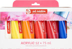 Set of 12, 75ml Art Creation Acrylic Color