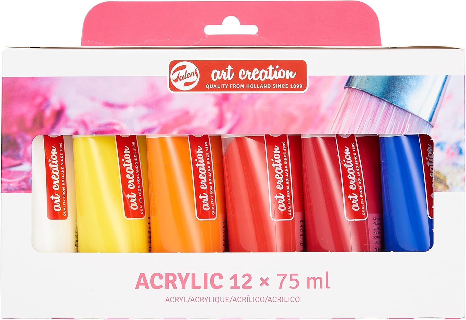 Set of 12, 75ml Art Creation Acrylic Color
