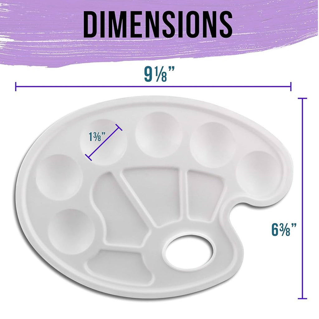 Oval Paint Palettes
