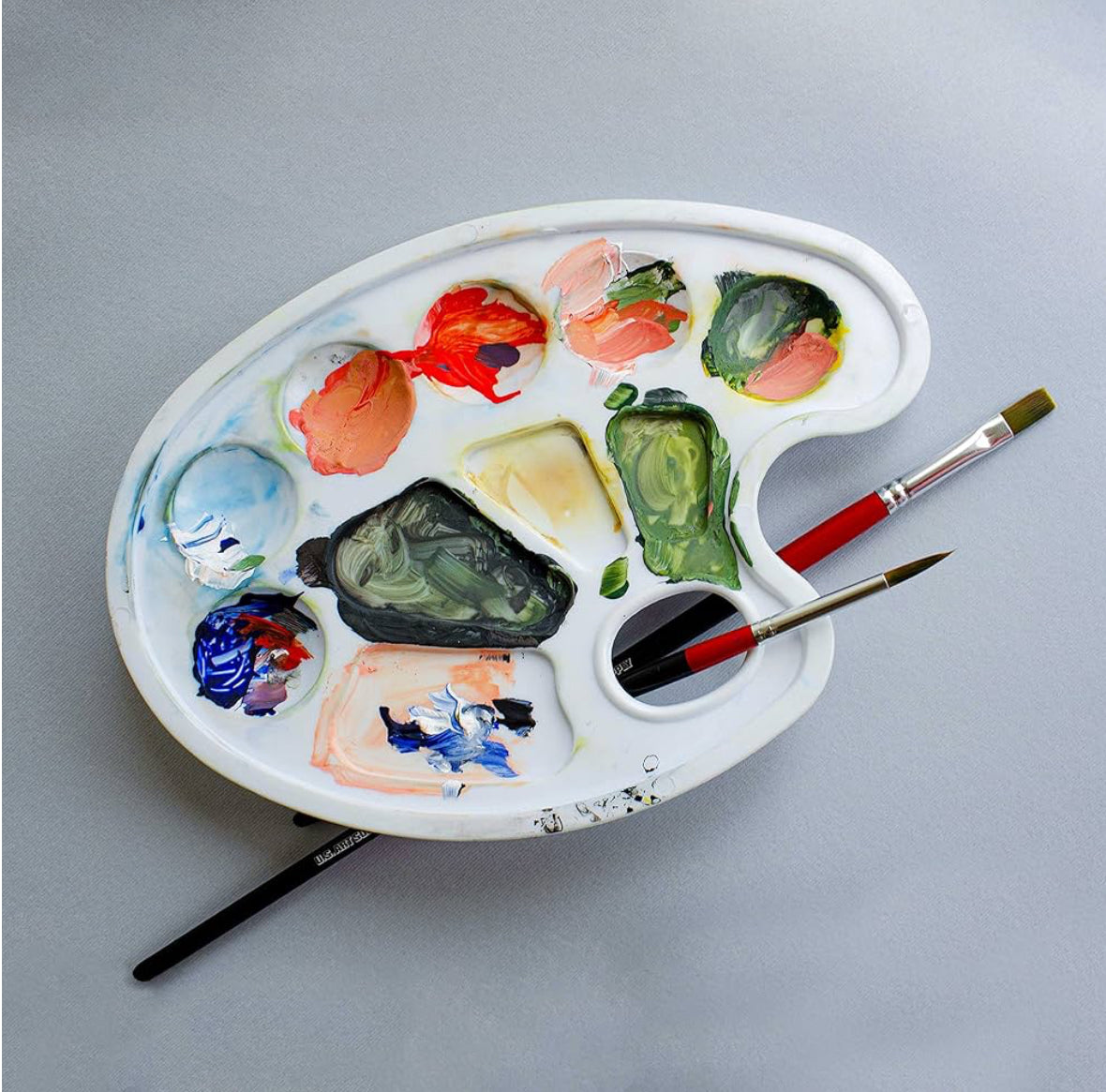 Oval Paint Palettes