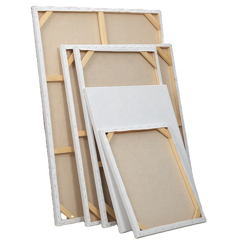 White Stretched Canvases
