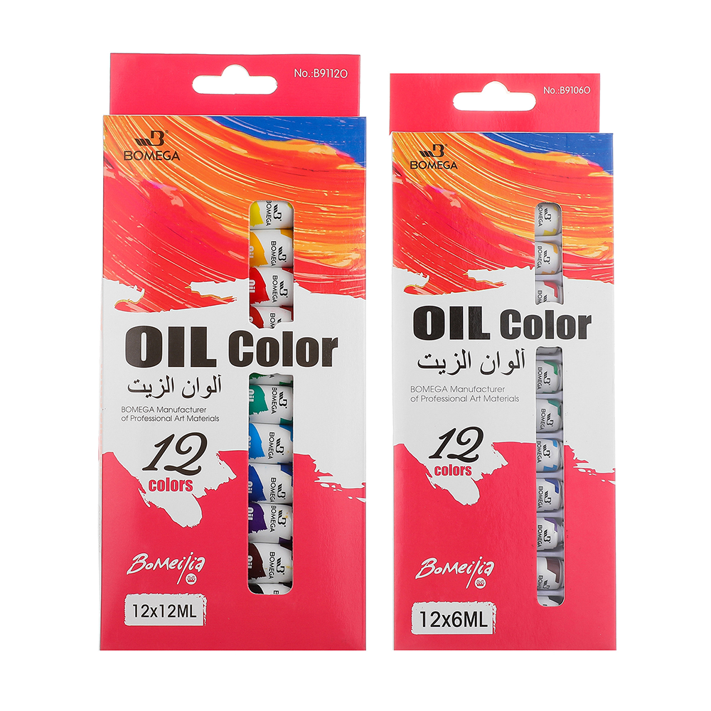 BOMEIJIA 12ML (12 Colors) Oil Color Set (Copy