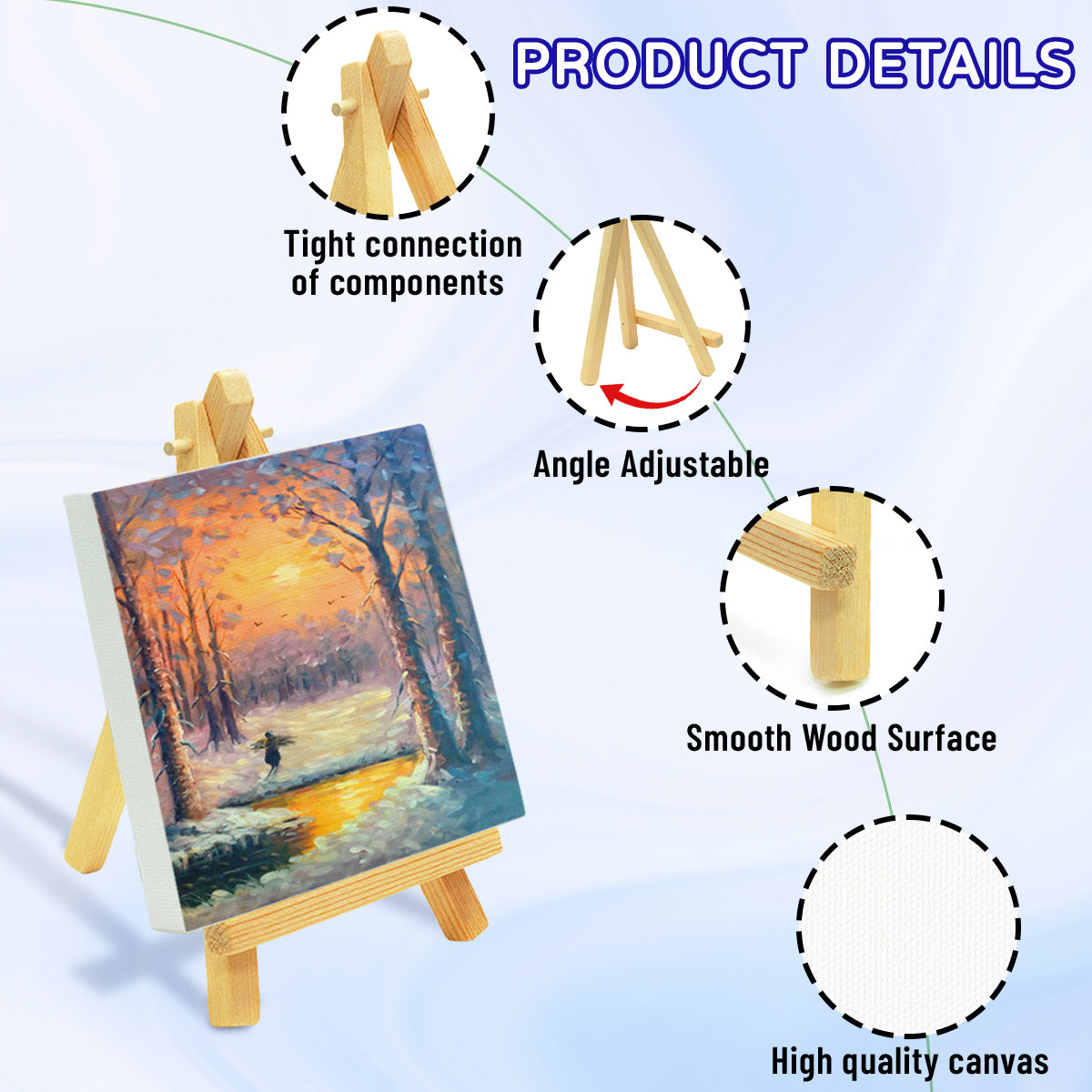 Canvas + Easel Combo