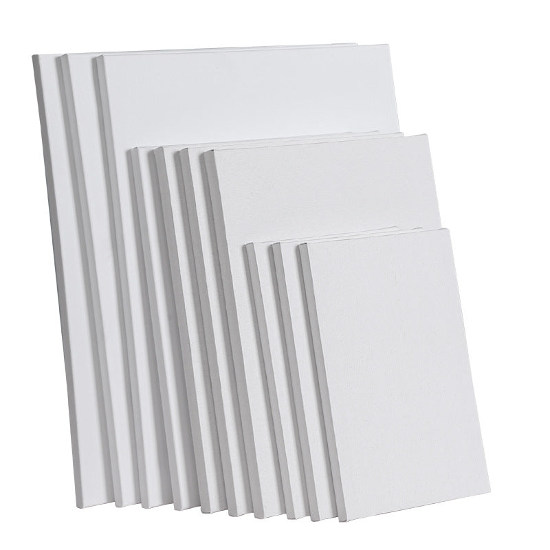 Set of white envelopes on a white background