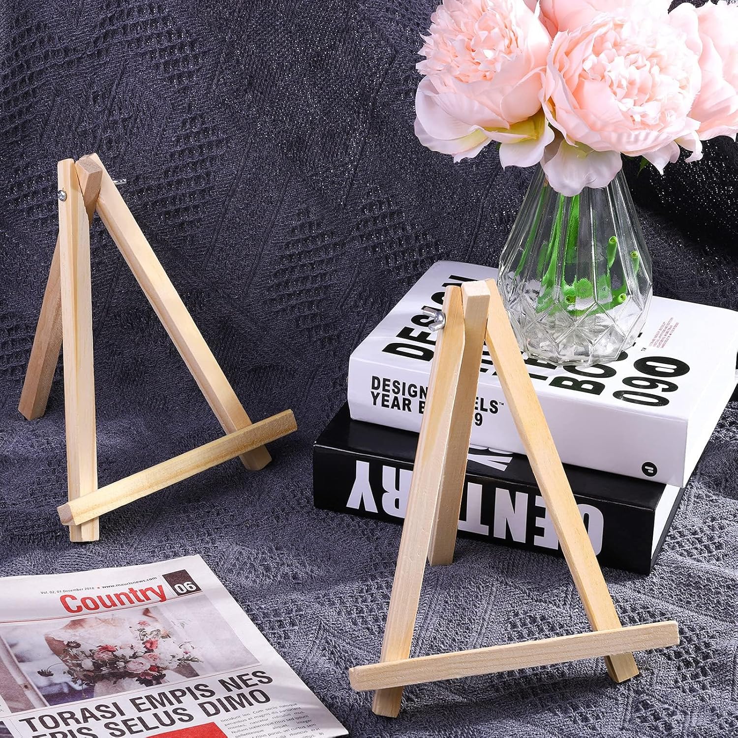 A-Shaped Wood Easels